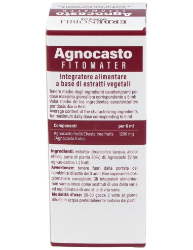 Agnocasto - Sauzgatillo Extracto Fitomater 50Ml de Erbenobili