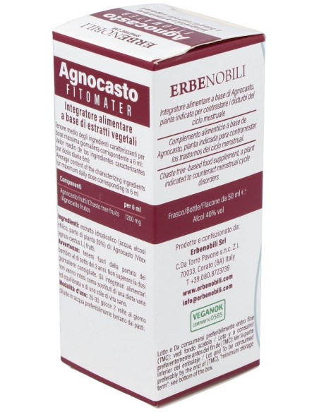 Agnocasto - Sauzgatillo Extracto Fitomater 50Ml de Erbenobili