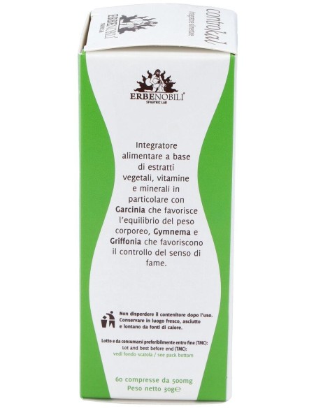 Controkal Compost Obesidad 60Comp de Erbenobili