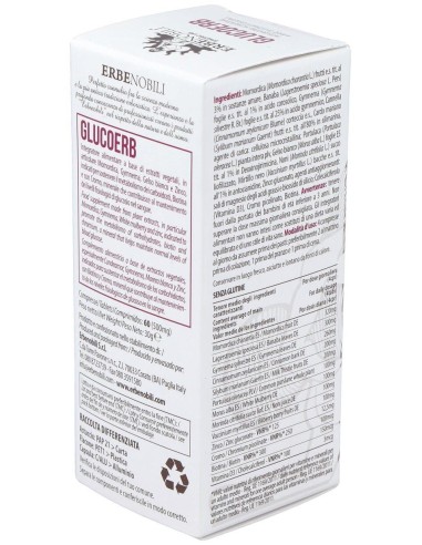 Glucoerb Compost Glucemia 60Comp de Erbenobili