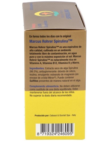 Espirulina Recarga 540 Comprimidos  de Marcus Rohrer
