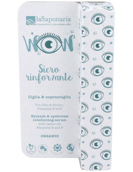 Serum Wow Fortalecedor Pestañas Y Cejas 10Ml. de La Saponaria
