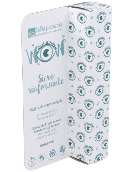Serum Wow Fortalecedor Pestañas Y Cejas 10Ml. de La Saponaria