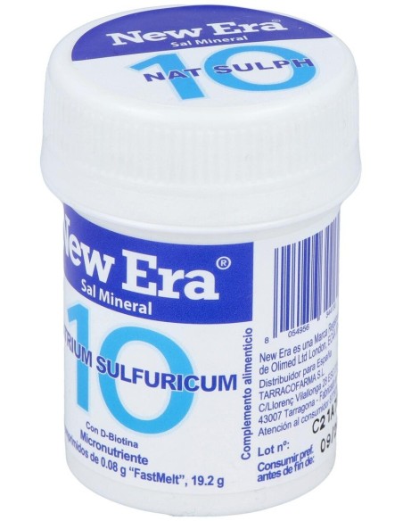 Sal Schussler Nº10 Natrium Sulfuricum 240Comp. de New Era