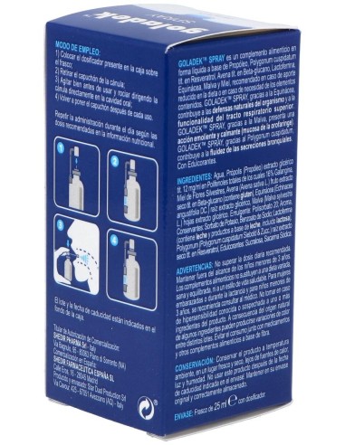Goladek Spray 25Ml. de Shedir
