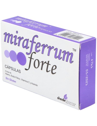 Miraferrum Forte 30Cap. de Shedir