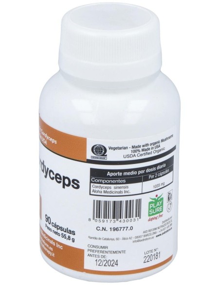 Micotherapy Cordyceps 90Cap. de Avd Reform