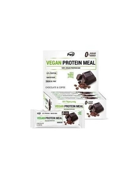 Vegan Protein Meal Barritas Choco-Coffee 12Uds. de Pwd