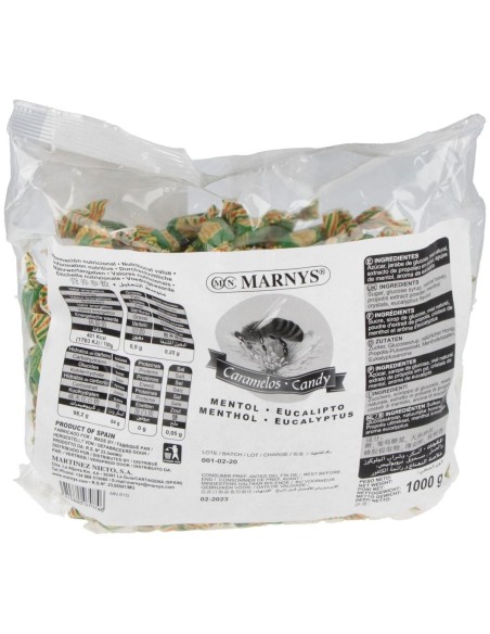 Caramelos Propoleo Mentol Y Eucalipto 1Kg. de Marnys