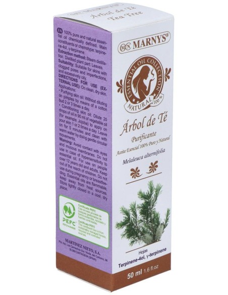 Aceite De Arbol Del Te 50Ml. de Marnys