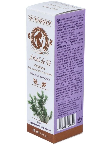 Aceite De Arbol Del Te 50Ml. de Marnys