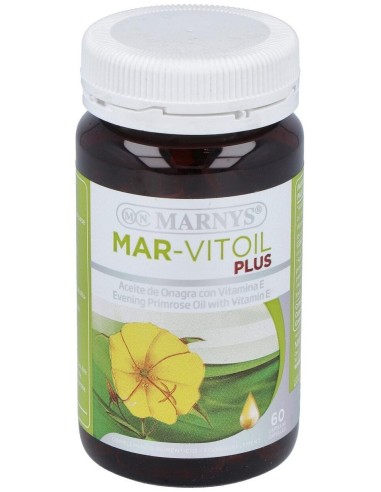 Aceite De Onagra (Mar-Vitoil) 1100Mg. 60Perlas de Marnys