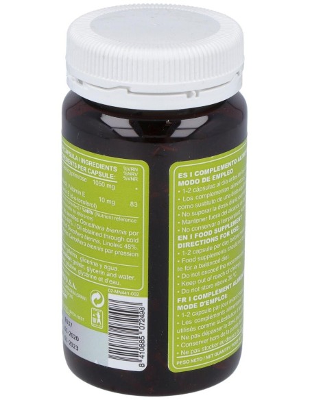 Aceite De Onagra (Mar-Vitoil) 1100Mg. 60Perlas de Marnys