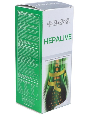 Hepalive (Ext.Alcachofa) 250Ml. de Marnys