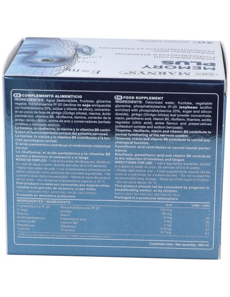 Memory Plus 20Amp. de Marnys