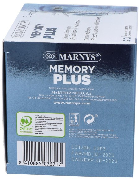 Memory Plus 20Amp. de Marnys
