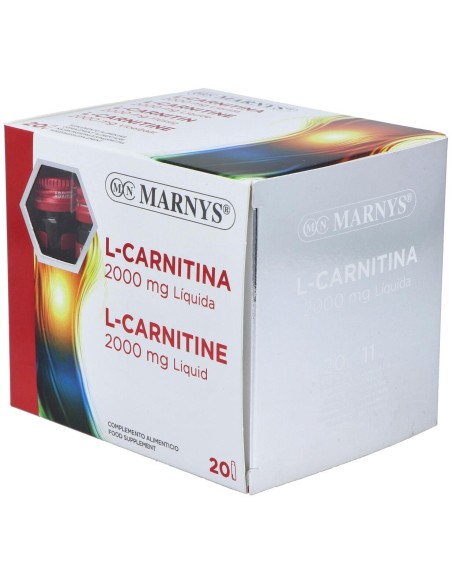 L-Carnitina 2000 Sabor Naranja 20Viales de Marnys