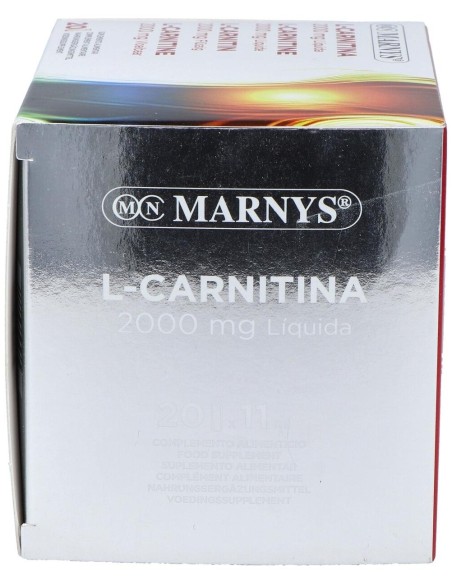 L-Carnitina 2000 Sabor Naranja 20Viales de Marnys