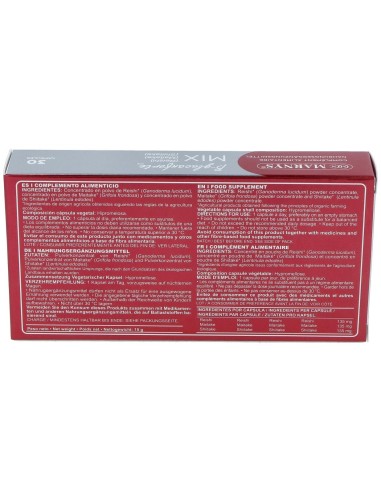 Mix Shitake-Reishi-Maitake 30Cap. de Marnys