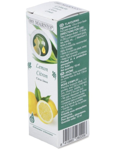 Limon Aceite Esencial Alimentario 15Ml. de Marnys