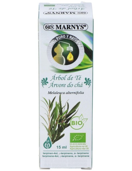 Tea Tree Aceite Esencial Alimentario 15Ml. Bio de Marnys