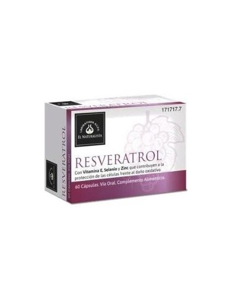 Resveratrol 60Cap. de El Naturalista