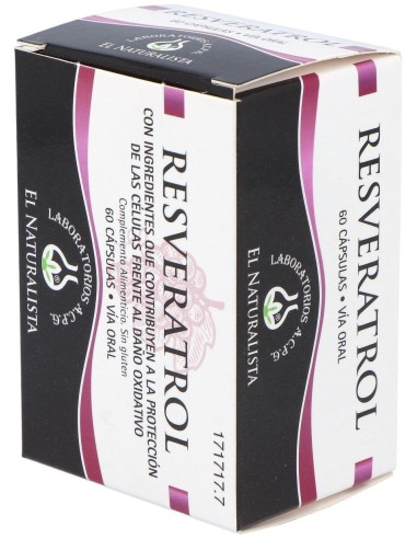 Resveratrol 60Cap. de El Naturalista