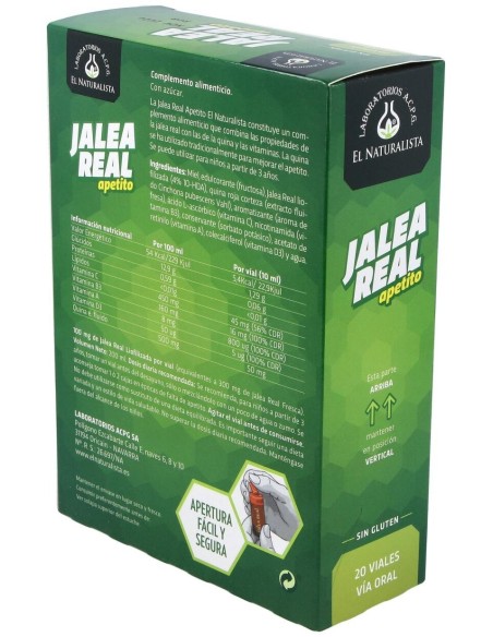 Jalea Real Apetito 20Viales de El Naturalista