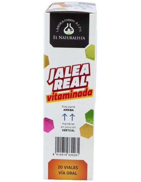 Jalea Real Vitaminada 20Amp. de El Naturalista
