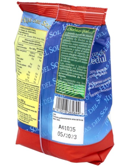 Azucar De Abedul Xilitol 500 Gr de Ynsadiet