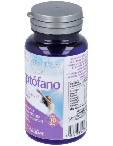 Triptofano + Ashawanda 60 Comp de Ynsadiet