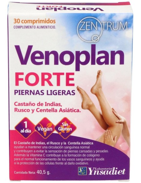 Venoplan Forte 30 Comp de Ynsadiet