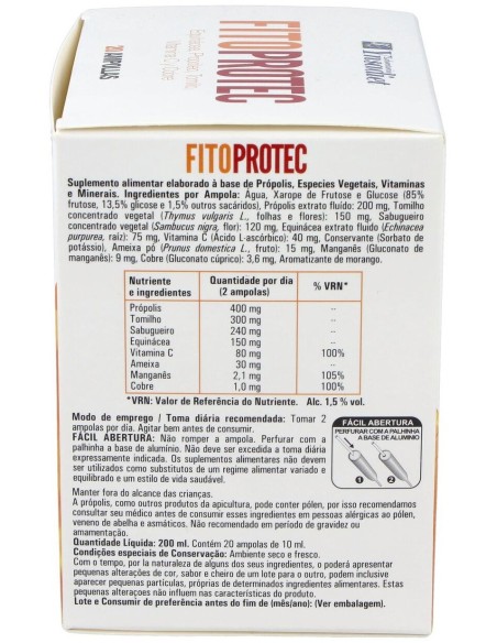 Fitoprotec + Echinacea. 0% Azúcar 20 Amp de Ynsadiet