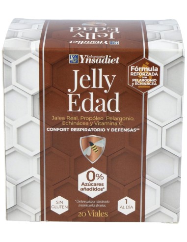 Jelly Edad 0% Azucar 20 Viales de Ynsadiet