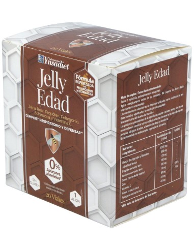 Jelly Edad 0% Azucar 20 Viales de Ynsadiet