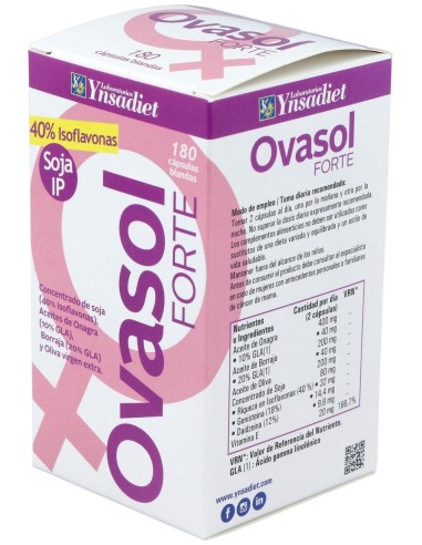 Ovasol Forte 180 Perlas de Ynsadiet