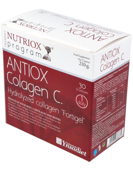 Colágeno Antiox Fortigel 30 Sobres de Ynsadiet