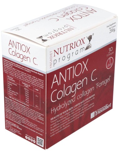 Colágeno Antiox Fortigel 30 Sobres de Ynsadiet