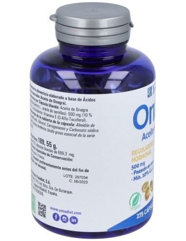 Onasol Vegetal 275 Perlas. V de Ynsadiet