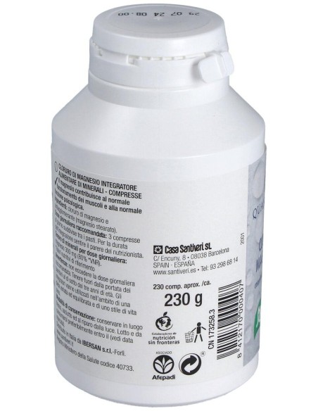 Cloruro De Magnesio 230Comp. de Santiveri