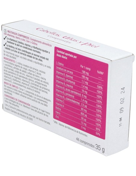 Multivigor Cabello Uñas Y Piel 48Comp. de Santiveri