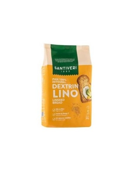 Pan Dextrin Con Semillas De Lino 300Gr de Santiveri