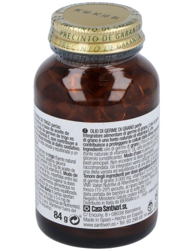 Aceite De Germen De Trigo 120Perlas de Santiveri