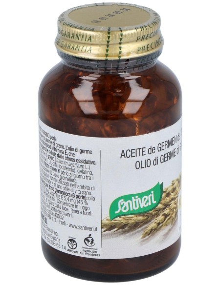 Aceite De Germen De Trigo 120Perlas de Santiveri