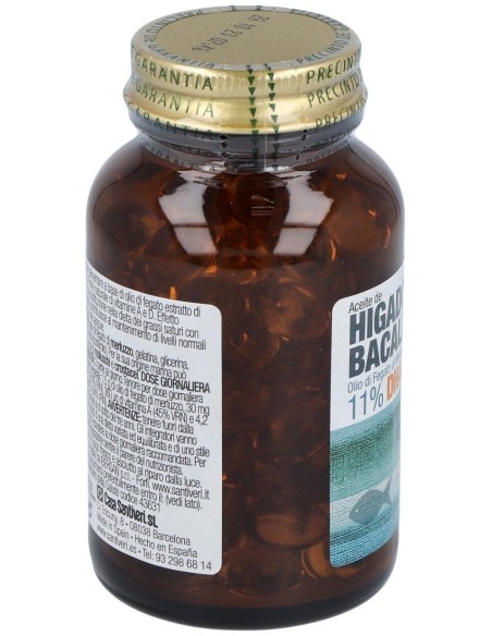 Aceite De Higado De Bacalao 120Perlas de Santiveri
