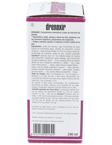 Drenaxir Jarabe 240Ml. de Santiveri