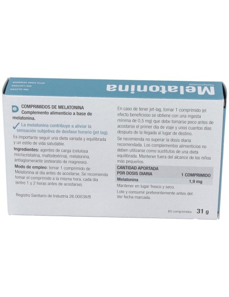 Melatonina 60Comp. de Santiveri