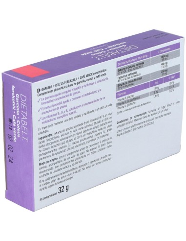 Dietabelt Complex Garcinia+Coleus 48Comp. de Santiveri