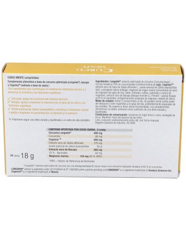 Curcu Mente 24Comp. de Santiveri