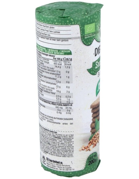 Galletas Sarraceno 200Gr. Bio de Santiveri